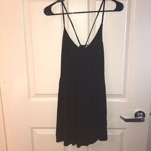 Casual black dress